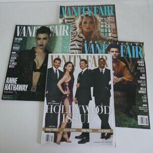 4 issues Vanity Fair magazine